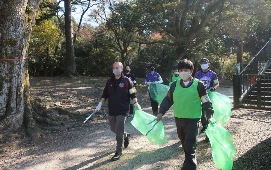 地域清掃活動イメージ